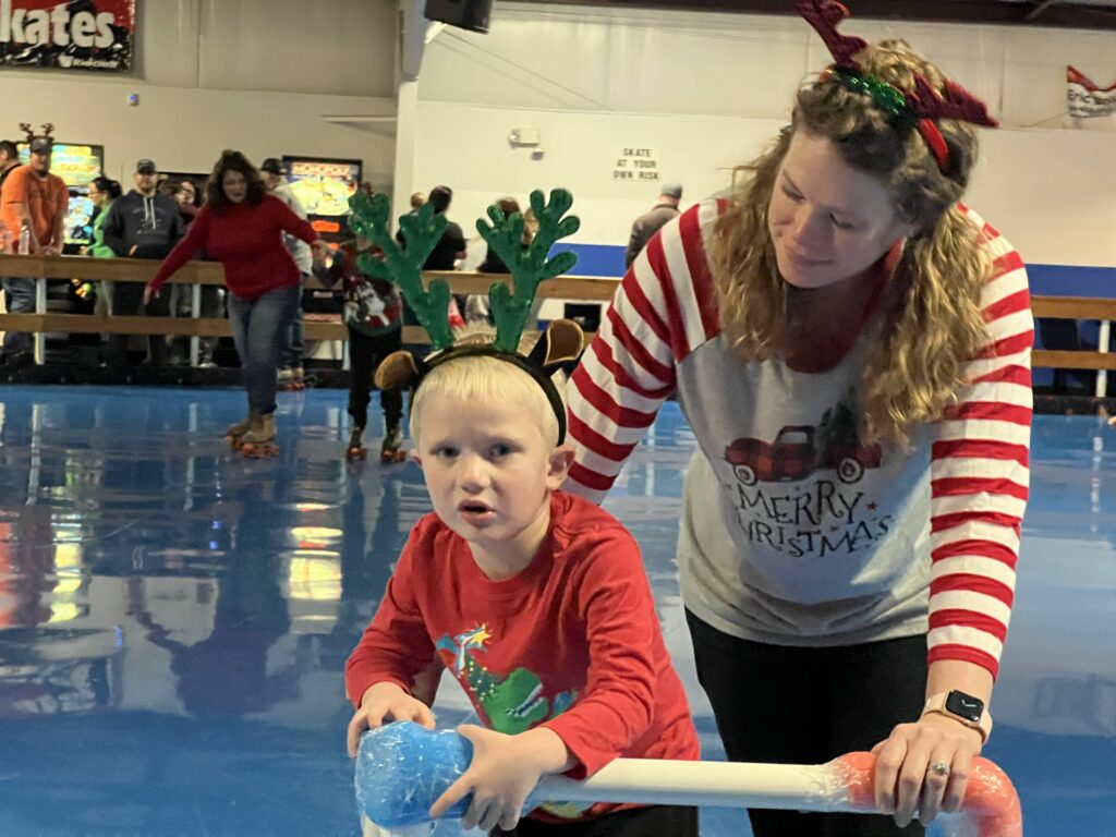 Skating Party At Independence Skateway