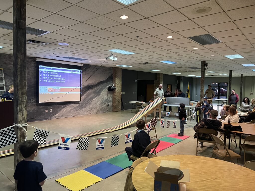 Cub Scout Derby Track