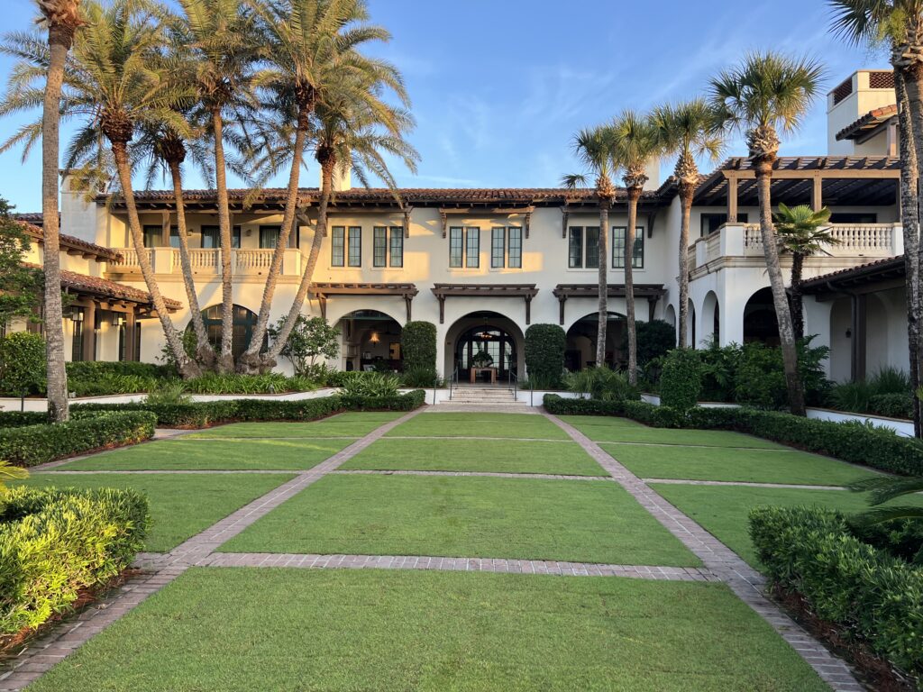 View of the facilities at Sea Island GA