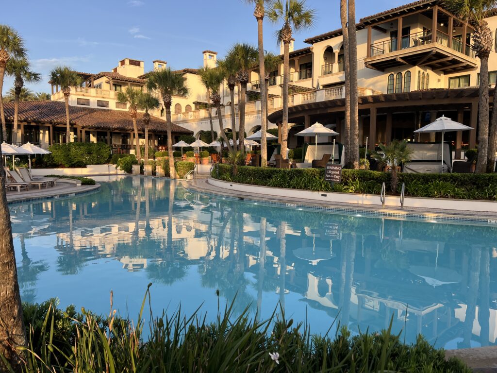 View of the facilities at Sea Island GA