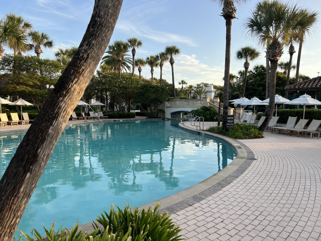 View of the facilities at Sea Island GA