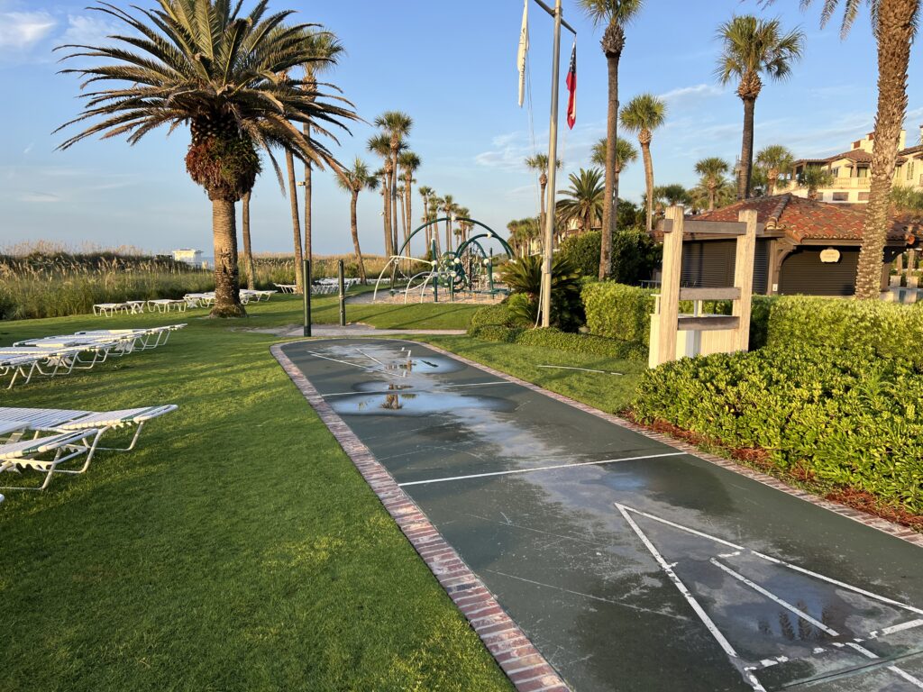 View of the facilities at Sea Island GA