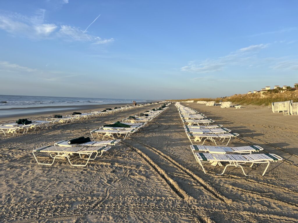 View of the facilities at Sea Island GA