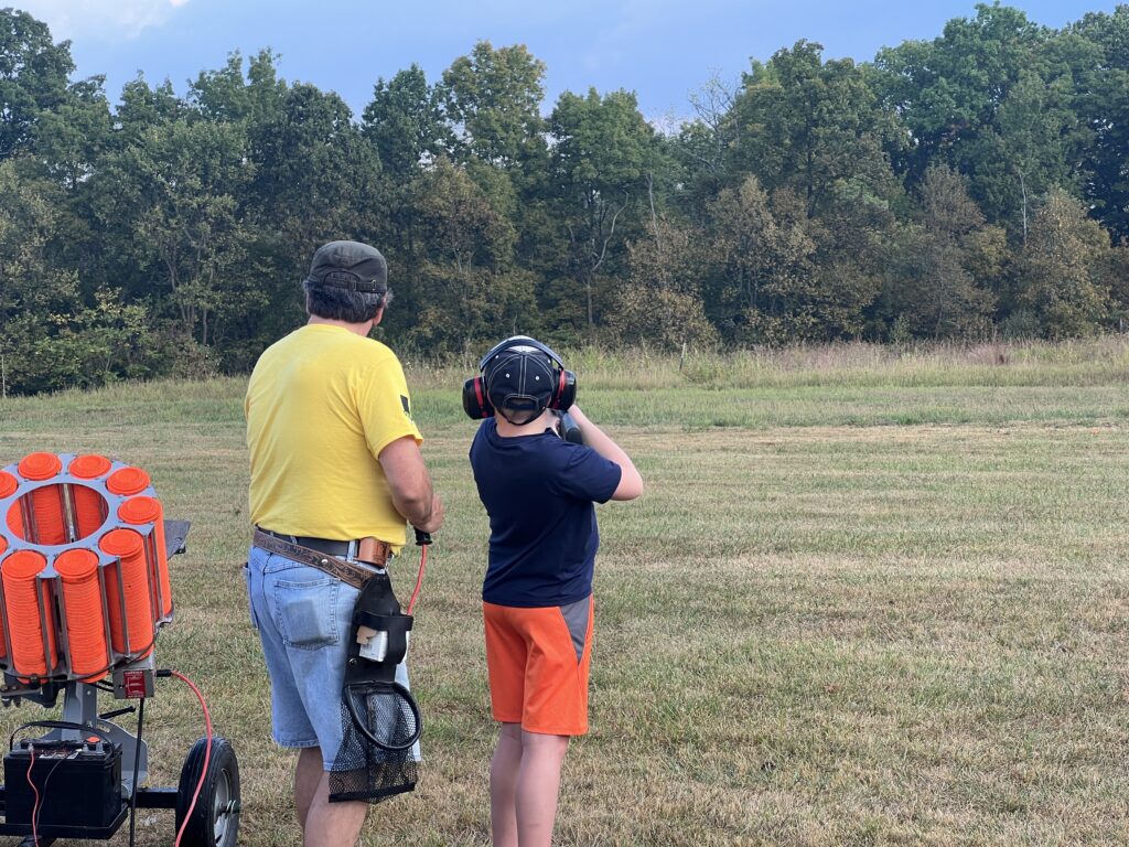 Trap Shooting at Fifth District Youth Festival