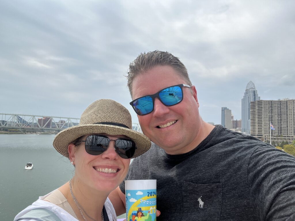 Couple's Photo At Oktoberfest Zinzinnati