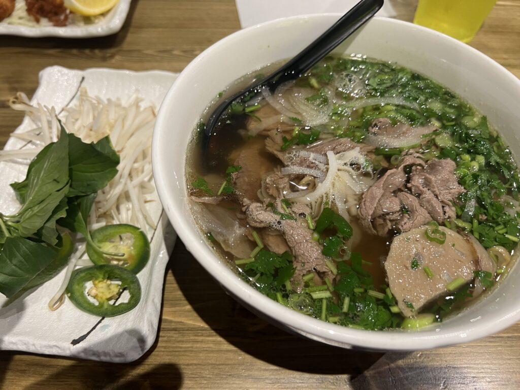 Beef Pho at I Love Noods