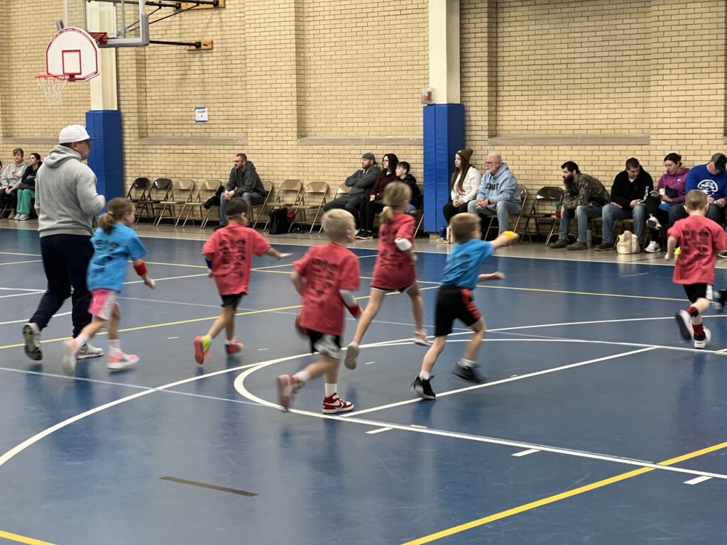 Ben Playing Basketball At Simon Kenton