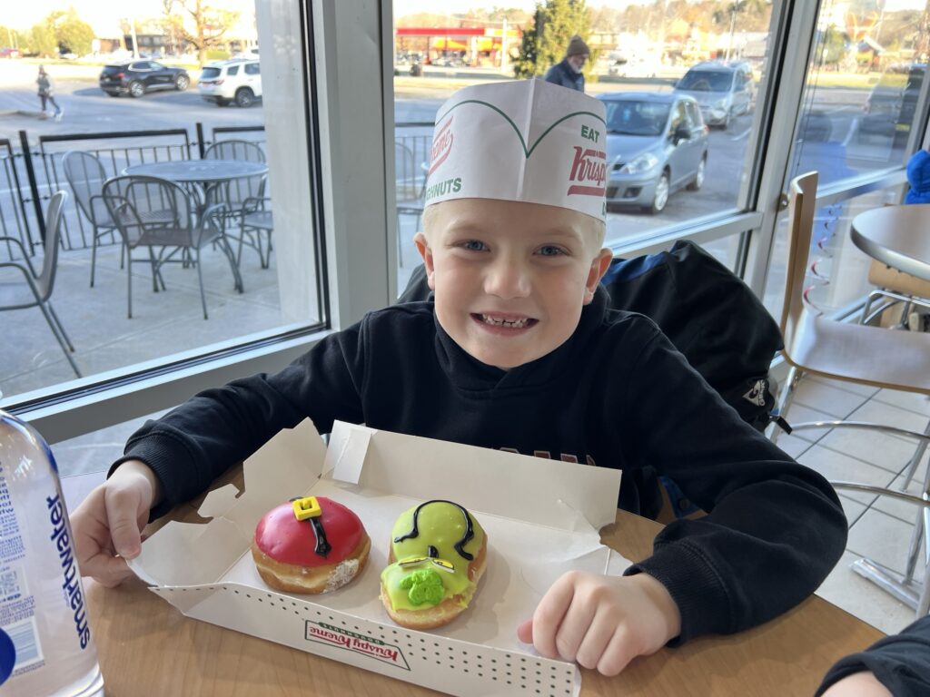 Donuts At Krispy Kreme