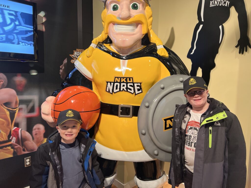 NKU Norse Basketball Trophy Room