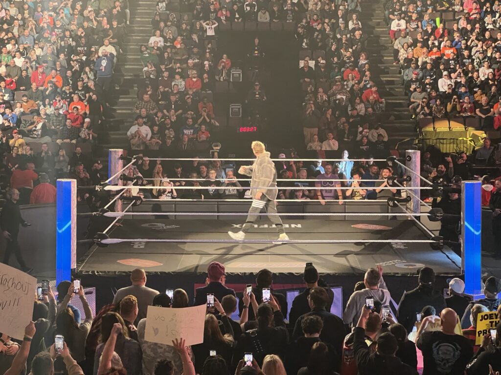 Logan Paul at WWE In Cincinnati